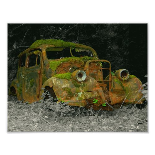 1939 Chevrolet Wreck Photo Print