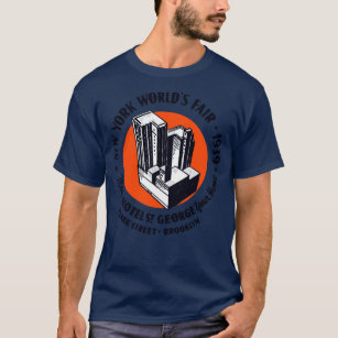 1939 Hotel St George Brooklyn New York T-Shirt