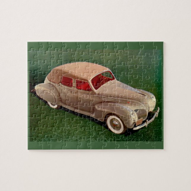 1939 Lincoln Zephyr Jigsaw Puzzle (Horizontal)