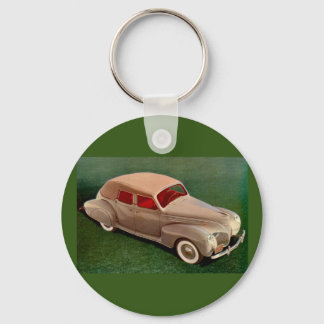 1939 Lincoln Zephyr Keychain