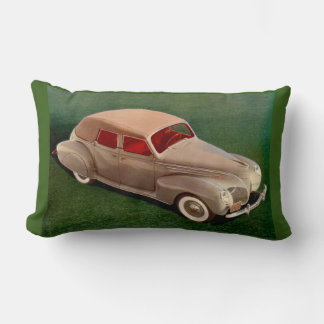 1939 Lincoln Zephyr Lumbar Pillow