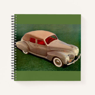 1939 Lincoln Zephyr Notebook