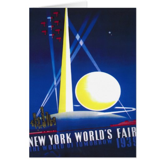1939 New York World Fair Cards (Front)