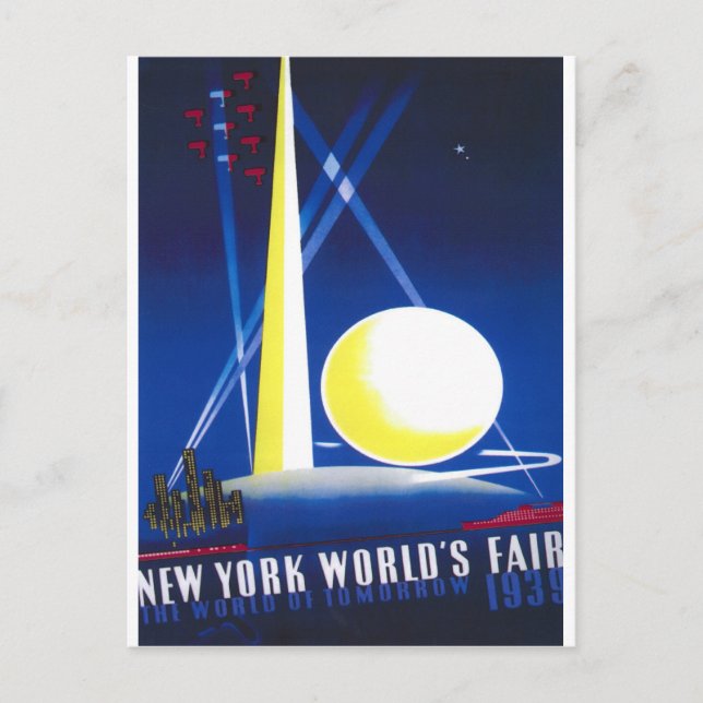 1939 New York World Fair Postcard (Front)
