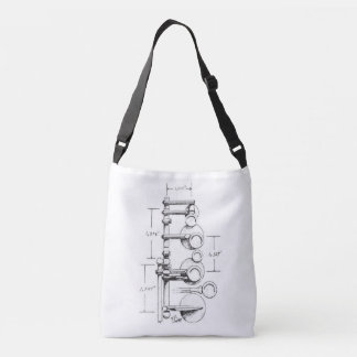 1939 Selmer Paris Balanced Action Saxophone Crossbody Bag