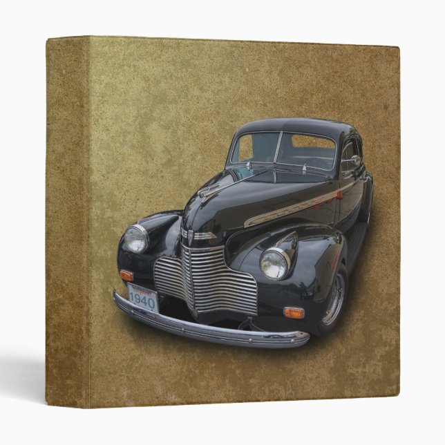 1940 CHEVROLET 3 RING BINDER (Front/Spine)