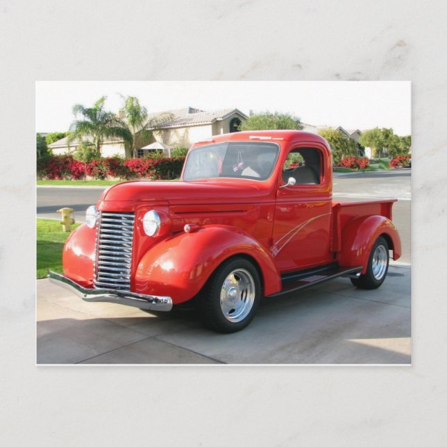 1940 Chevy Truck Postcard (Front)