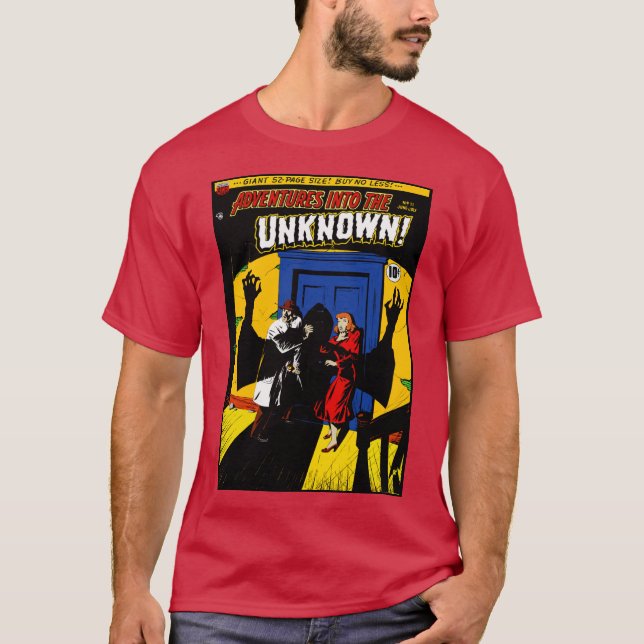 1940's Adventure into the UNKNOWN! T-Shirt (Front)