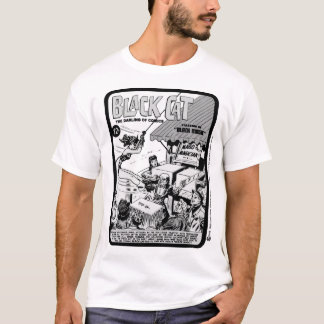 1940's Black Cat Comic T-Shirt
