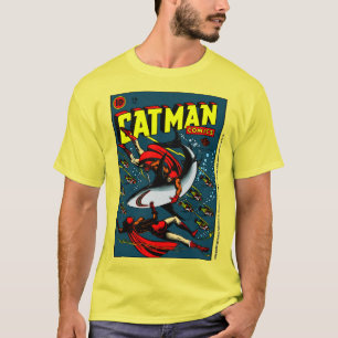 1940's CAT-MAN Comics T-Shirt