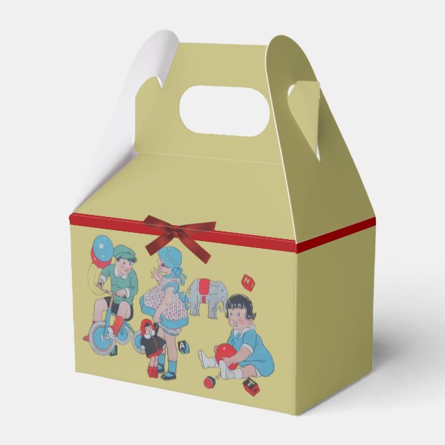 1940s Children Favor Boxes (Front Side)