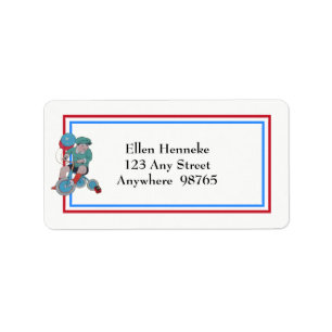 1940s Children Label