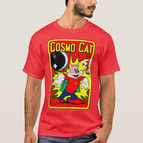 1940s Classic Cosmo Cat T_Shirt