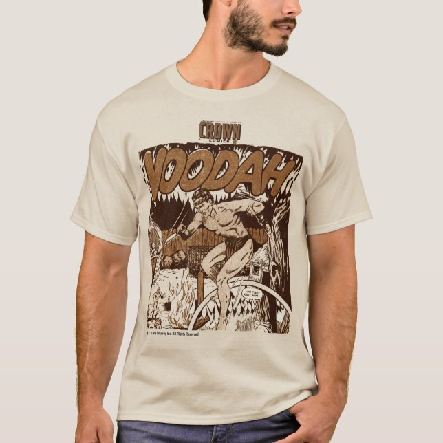 1940's Classic "VOODAH" Comic T-Shirt (Front)