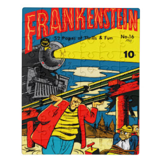 1940's Frankenstein Funny Comic Puzzle