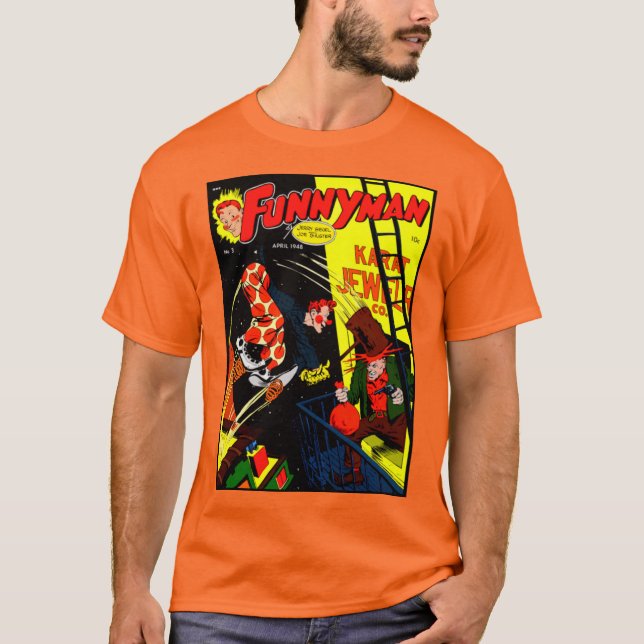1940's 'FUNNYMAN' Comic T-Shirt (Front)