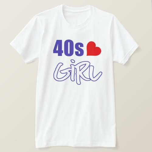 1940s Girl T_Shirt