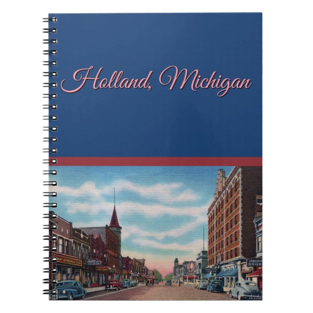 1940s Holland Michigan Notebook (Front)