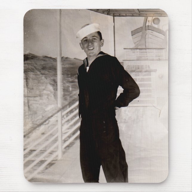 1940s jaunty sailor mouse pad (Front)
