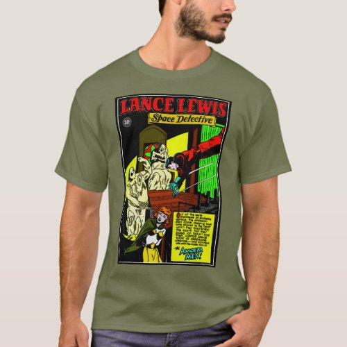 1940s Lance Lewis Space Detective T_Shirt