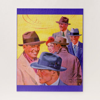 1940s men in hats jigsaw puzzle