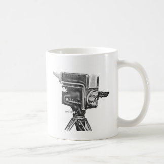 1940's or 1950's Broadcast Studio TV Camera Coffee Mug