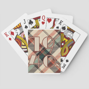 1940s  poker cards