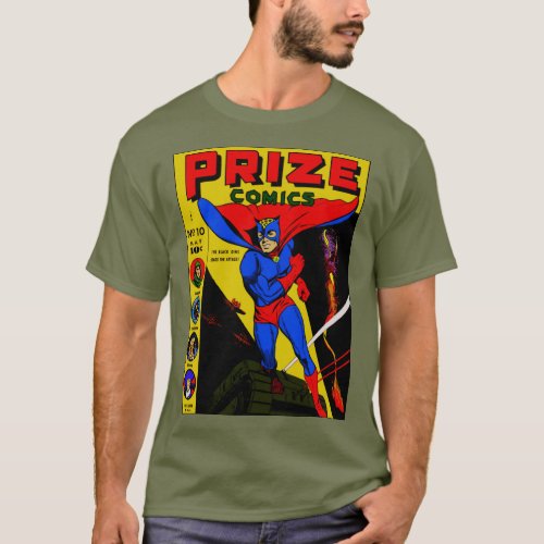 1940s PRIZE Comics T_Shirt