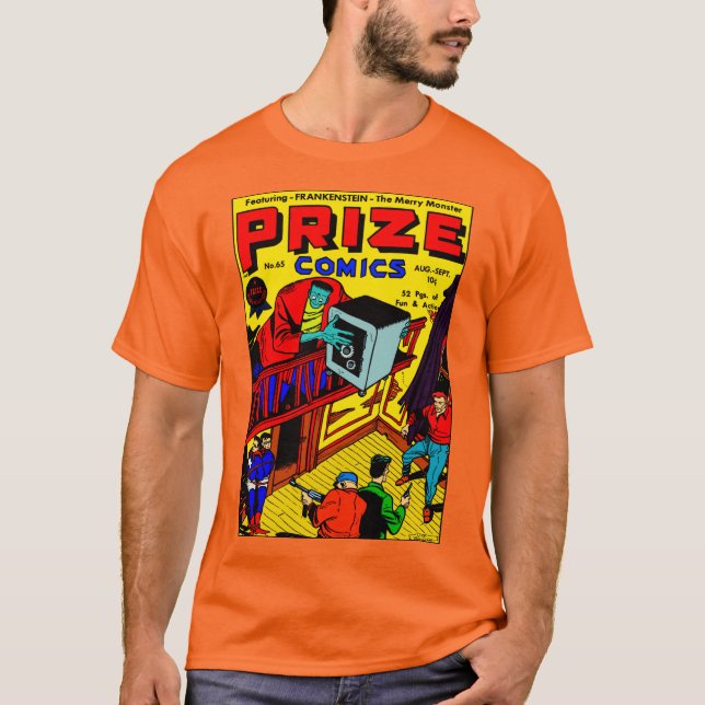 1940's PRIZE Comics T-Shirt (Front)