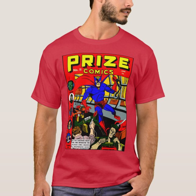 1940's PRIZE Comics T-Shirt (Front)