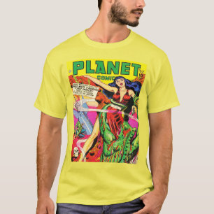 1940's SCI FI PLANET COMICS T-Shirt