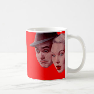 1940s Sherman and Marsha are SURPRISED Coffee Mug