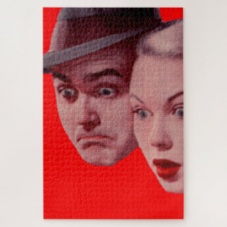 1940s Sherman and Marsha are SURPRISED Jigsaw Puzzle