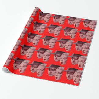 1940s Sherman and Marsha are SURPRISED Wrapping Paper