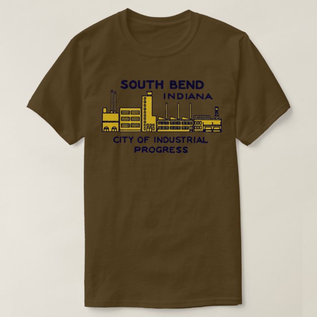 1940s South Bend Indiana TShirt 1 (Design Front)