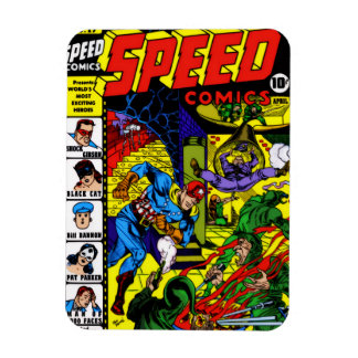 1940's SPEED Comics Magnet