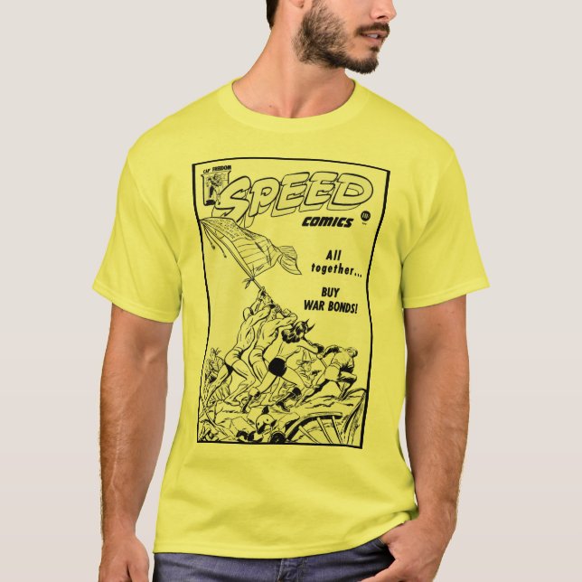 1940's SPEED Comics T-Shirt (Front)