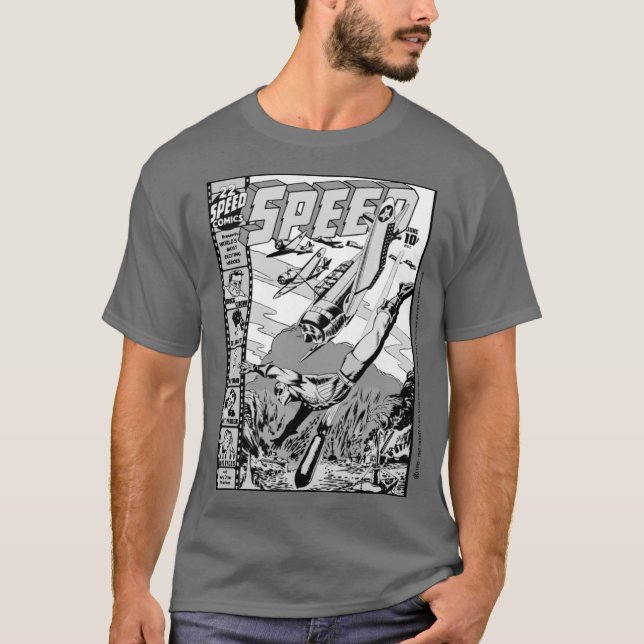 1940's SPEED Comics T-Shirt (Front)
