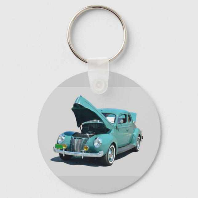 1940's  Vintage Car Keychain (Front)