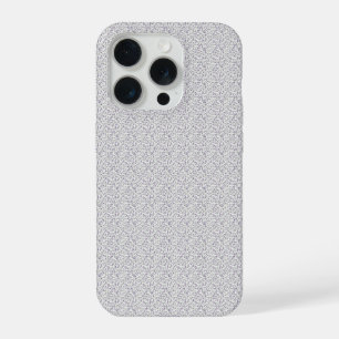 1940s Vintage Thyme & Denim Floral Art iPhone 15 Pro Case