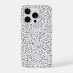 1940s Vintage Thyme & Denim Floral Art(L) iPhone 15 Pro Case
