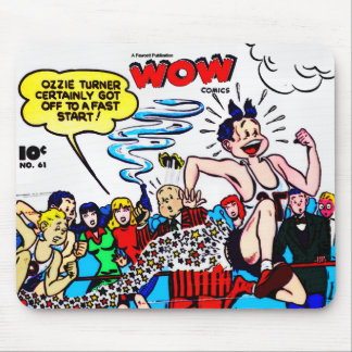 1940's WOW Comics Mousepad