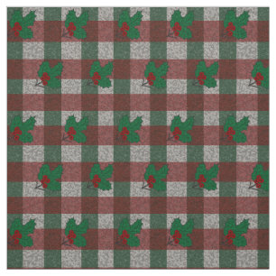 1940s Xmas Gingham 58" Fabric