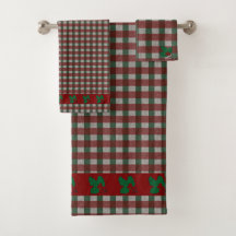 1940s Xmas Gingham