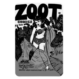 1940's ZOOT Comics Flexible Magnet
