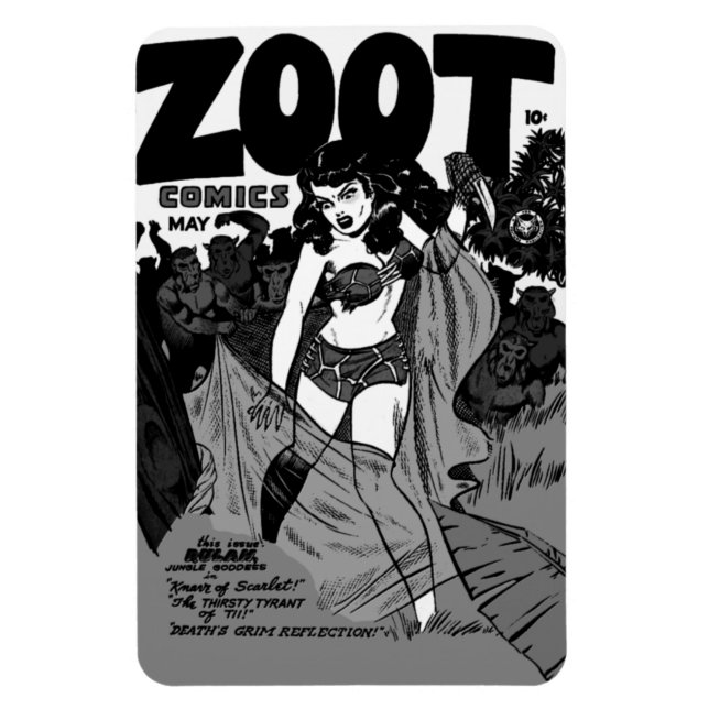 1940's ZOOT Comics Flexible Magnet (Vertical)
