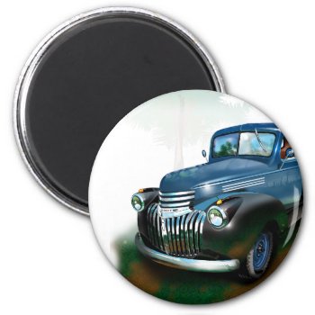 1941–1947 Chevy Pickup Magnet by buyfranklinsart at Zazzle