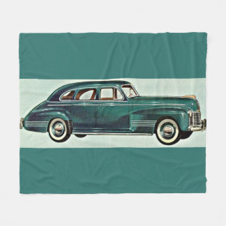 1941 Deluxe Torpedo four-door sedan Fleece Blanket