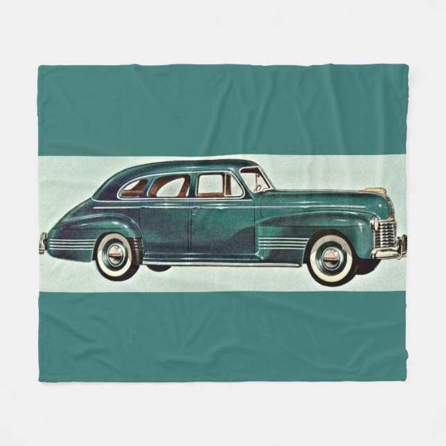1941 Deluxe Torpedo four-door sedan Fleece Blanket (Front (Horizontal))