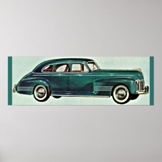 1941 Deluxe Torpedo four-door sedan Poster